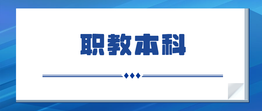 职教本科要紧抓专业和专业群建设
